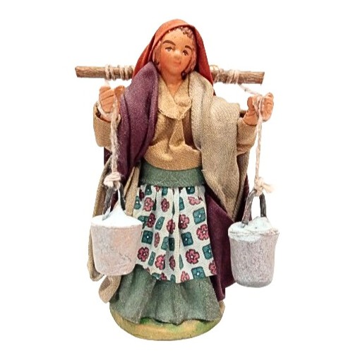 Acquaiola con secchi cm 12 terracotta...