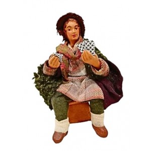 Giocatore di carte con due...