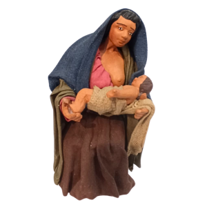 Donna che allatta 13 cm...