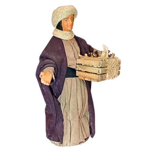 Zingara con i ferri cm 13 terracotta...