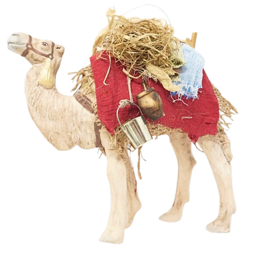 Cammello bardato per cm 12 terracotta...