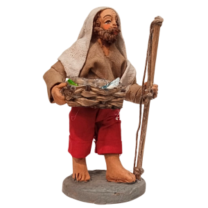 Pescatore con canna cm 10...