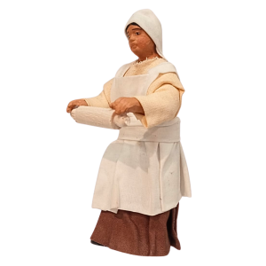 Donna con mattarello cm 10...