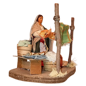 Donna che stende i panni cm...