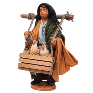 Uomo con cassetta con...