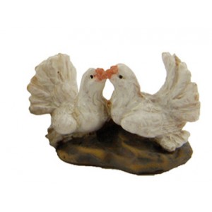 Coppia di colombe H 1,7 cm...