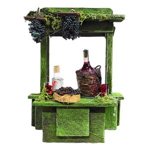 Banco Vinaio con damigiana...