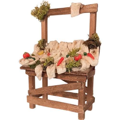 Banco pesce  in cera  cm 9.5X5X13.5...