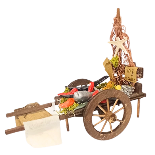 Carro pesce  cm14,5x8x13 Personaggio...