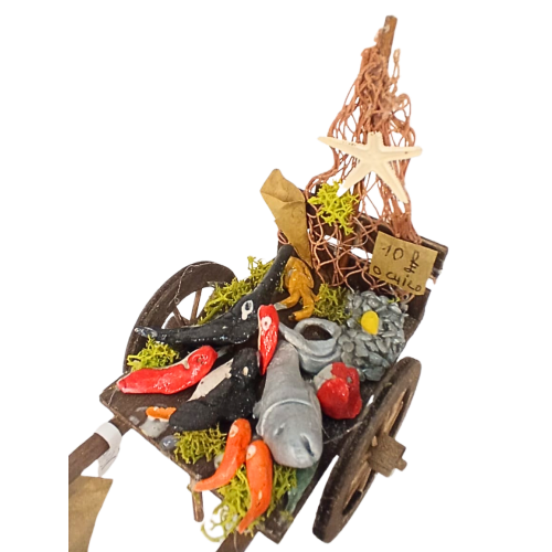 Carro pesce  cm14,5x8x13 Personaggio...