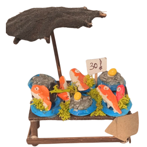 Banco pesce cm 8X4X8... 2