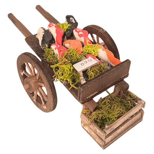 Carro pesce cm12X6.5X4.5 Personaggio...