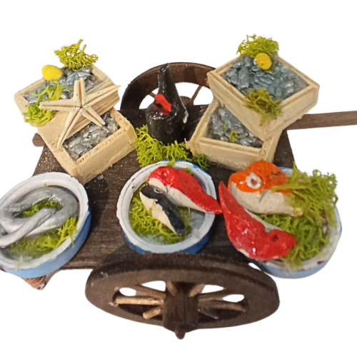 Carro pesce cm 15X7.5X7 Personaggio...