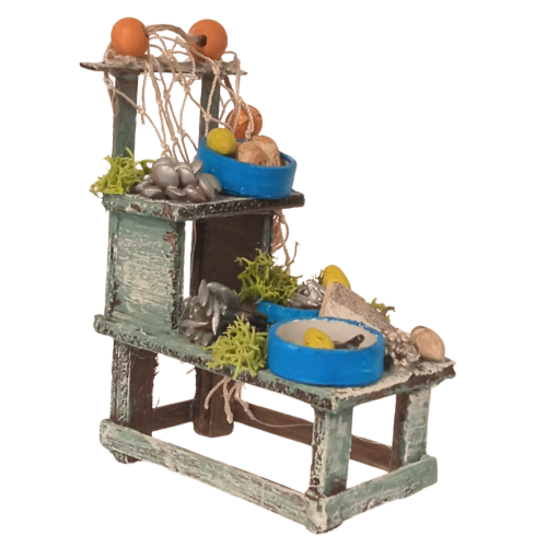 Banco pesce cm 3X5.7X8.5 Personaggio...