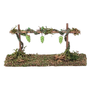Vigna con uva bianca 15x4x8 cm