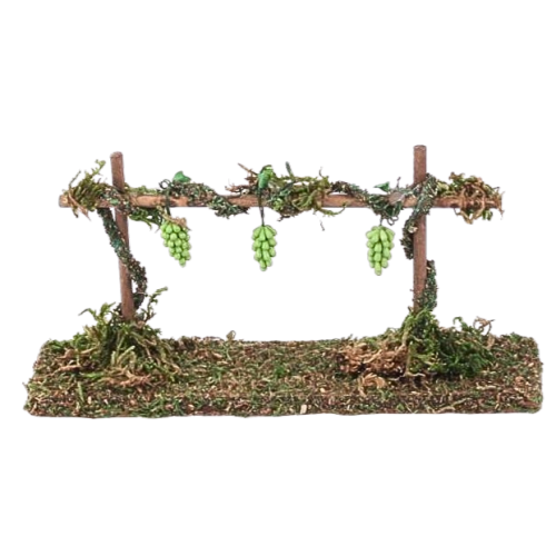 Vigna con uva bianca 15x4x8 cm