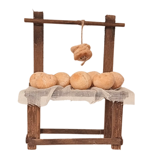 Banco del pane cm 7x5x10 Personaggio...
