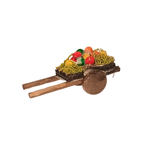 Carro frutta cm 6.5x3x3 Personaggio cm 6