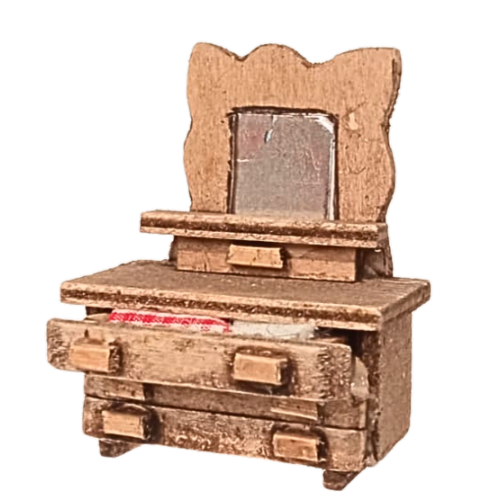 Cassettiera cm 4.5x4x6 personaggio cm 6