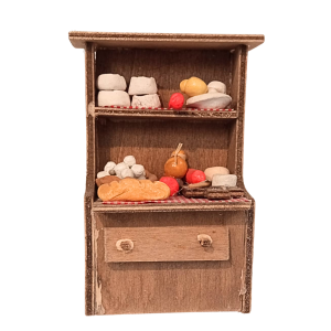 Credenza con formaggi e...