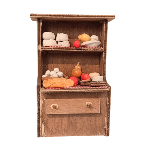 Credenza con formaggi e salumi cm...