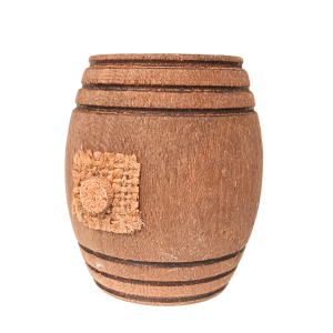 Botte in legno cm 6x6x7...