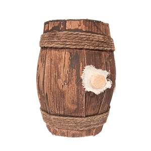 Botte in legno cm 6x6x8.5...