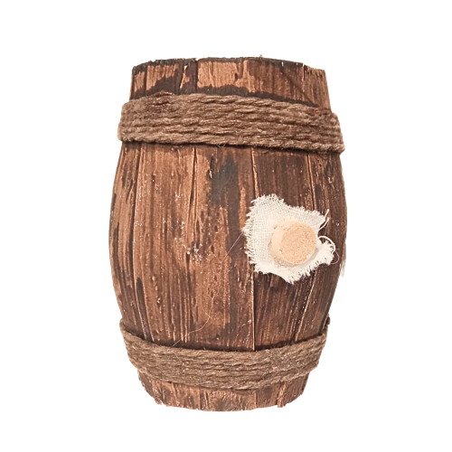 Botte in legno cm 6x6x8.5...