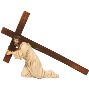 Gesu' sotto la croce...