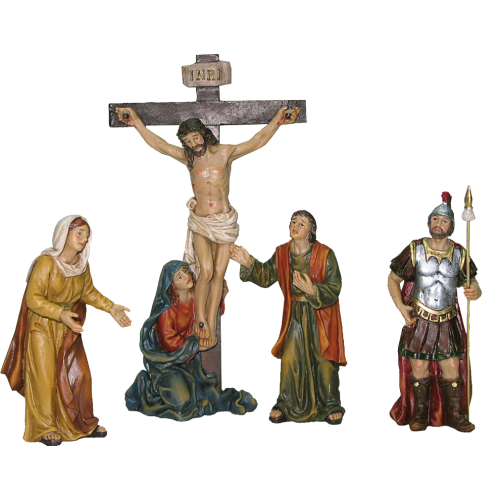 La Crocifissione Presepe di Pasqua cm...