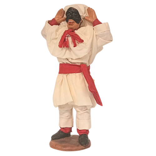Pulcinella portafortuna  cm 13...