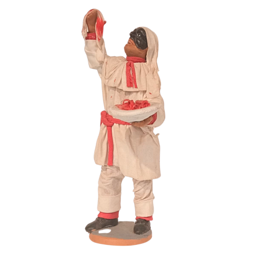 Pulcinella portafortuna  cm 13...