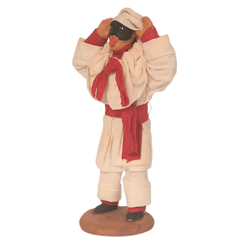 Pulcinella portafortuna  cm 10...