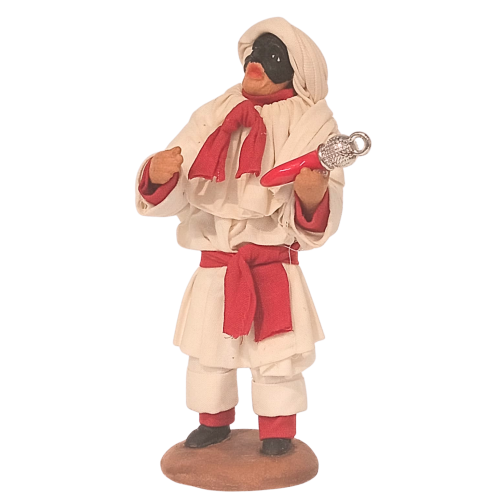 Pulcinella portafortuna  cm 10...